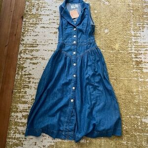 Reformation Light Blue Denim dress